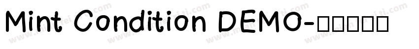 Mint Condition DEMO字体转换